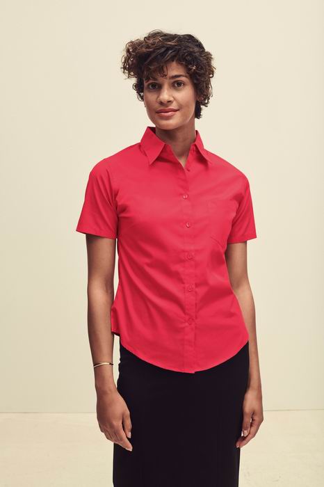 Dámská popelínová košile kr.rukáv Lady-Fit Short Sleeve Poplin Shirt - zvìtšit obrázek