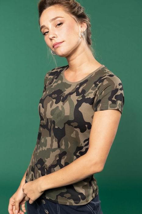 Dámské trièko Camo camouflage - zvìtšit obrázek